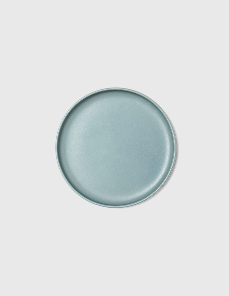 Blue ceramic dish